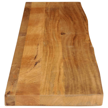 Table Top Live Edge 160x30x3.8 cm Solid Wood Mango