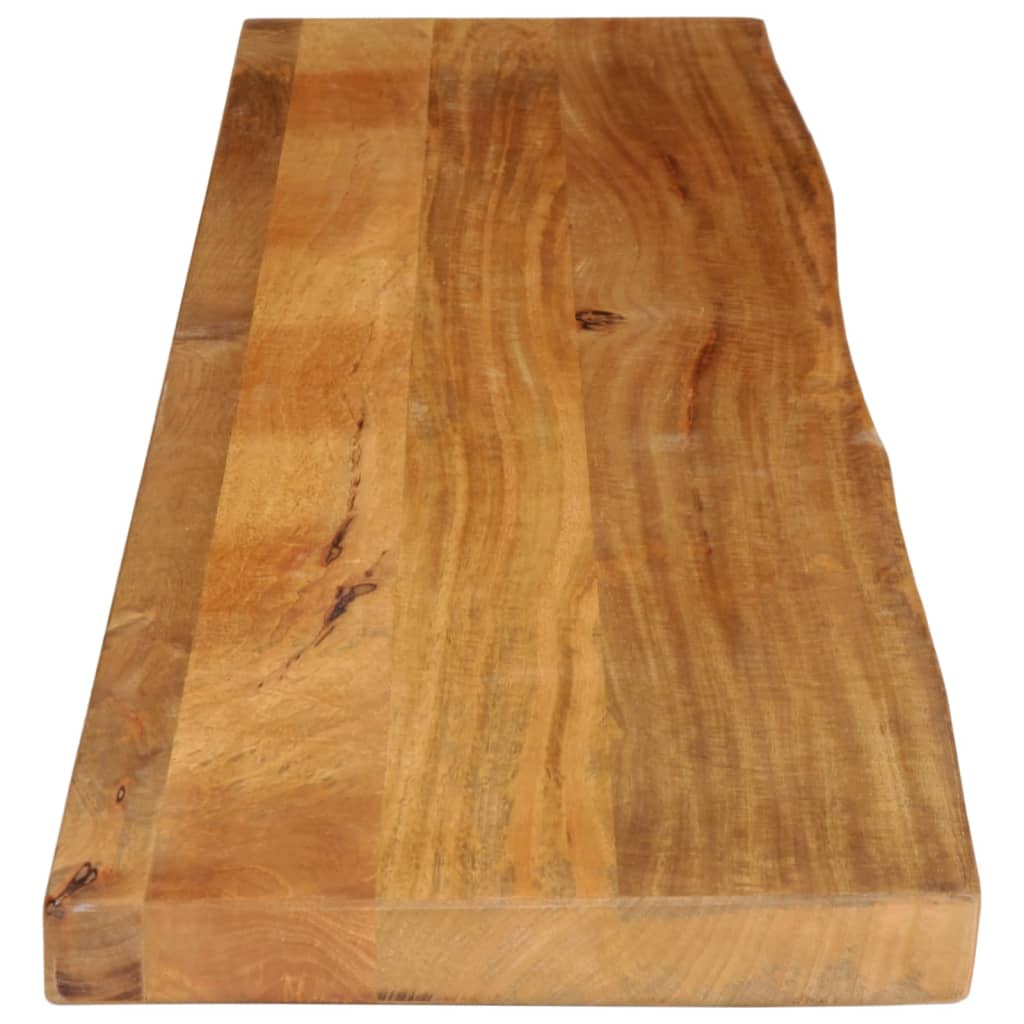 Table Top Live Edge 180x30x3.8 cm Solid Wood Mango
