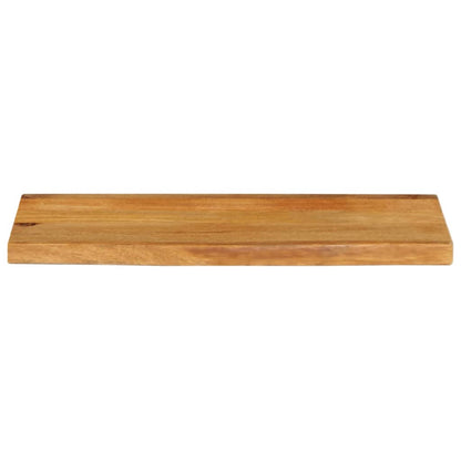 Table Top Live Edge 90x40x3.8 cm Solid Wood Mango