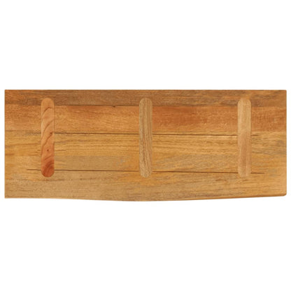 Table Top Live Edge 90x40x3.8 cm Solid Wood Mango