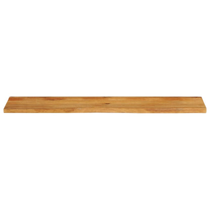 Table Top Live Edge 140x40x3.8 cm Solid Wood Mango