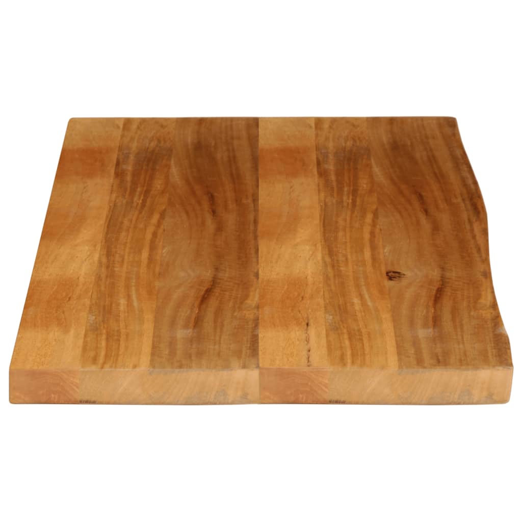 Table Top Live Edge 120x60x3.8 cm Solid Wood Mango