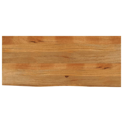 Table Top Live Edge 140x60x3.8 cm Solid Wood Mango
