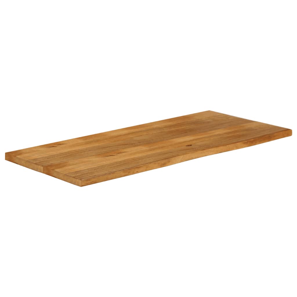 Table Top Live Edge 140x60x3.8 cm Solid Wood Mango