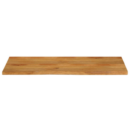 Table Top Live Edge 140x60x3.8 cm Solid Wood Mango