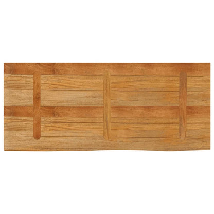 Table Top Live Edge 140x60x3.8 cm Solid Wood Mango