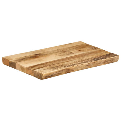 Table Top Live Edge 50x40x3.8 cm Solid Wood Rough Mango