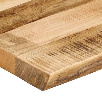Table Top Live Edge 50x40x3.8 cm Solid Wood Rough Mango