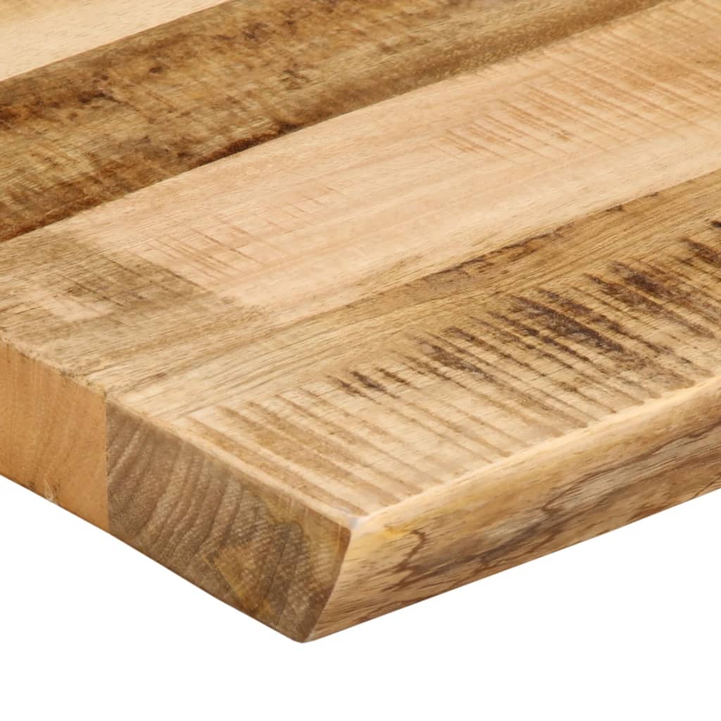 Table Top Live Edge 160x40x3.8 cm Solid Wood Rough Mango