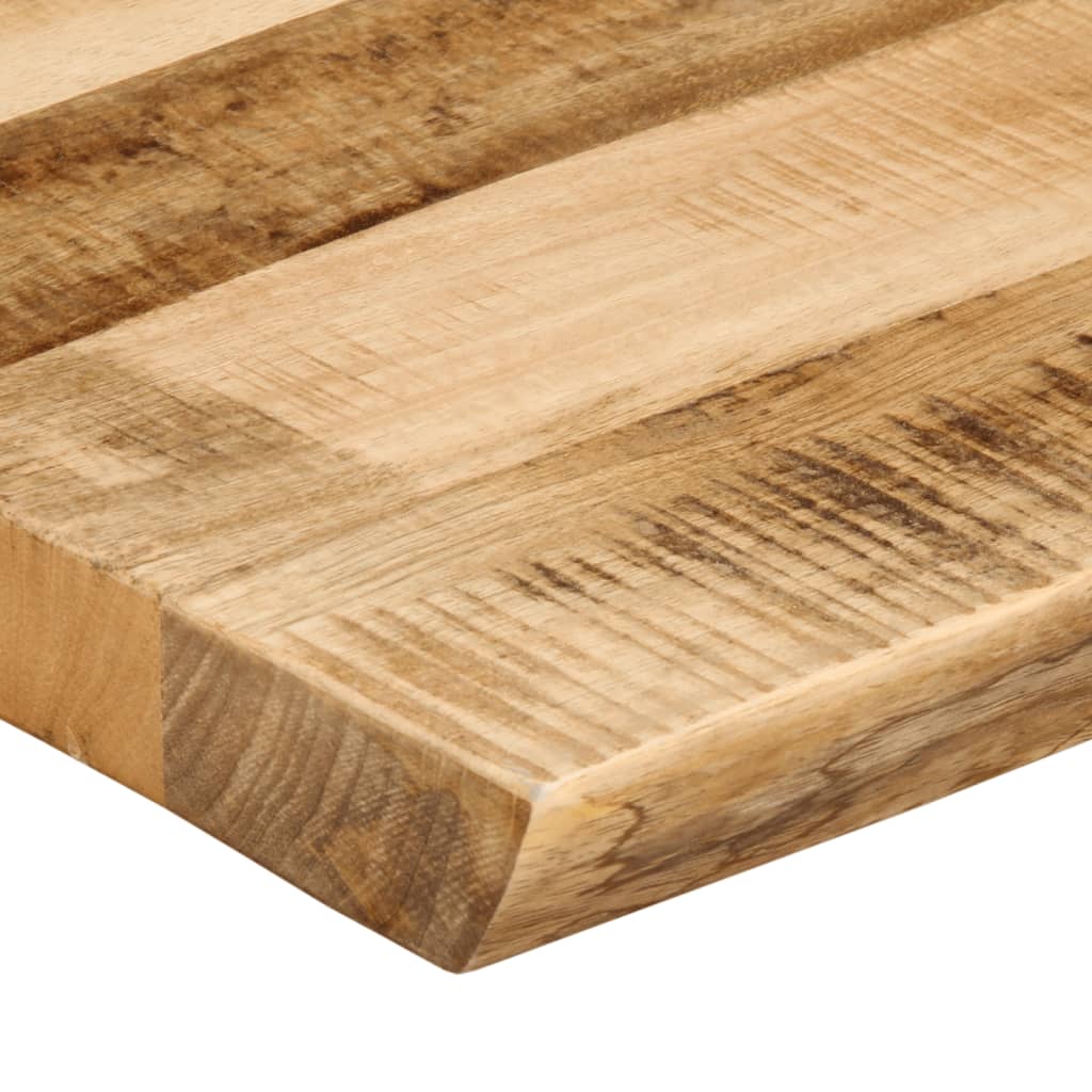 Table Top Live Edge 110x60x3.8 cm Solid Wood Rough Mango