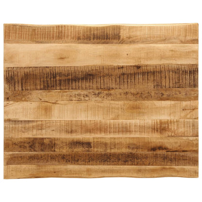 Table Top Live Edge 110x80x3,8 cm Solid Wood Rough Mango