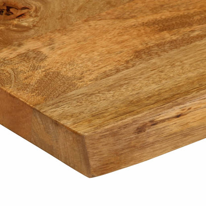 Table Top 80x40x2.5 cm Live Edge Solid Wood Mango