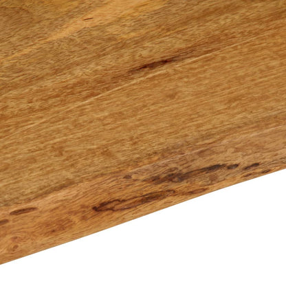 Table Top 80x40x2.5 cm Live Edge Solid Wood Mango