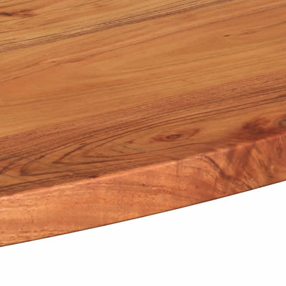 Table Top 110x40x2.5 cm Oval Solid Wood Acacia