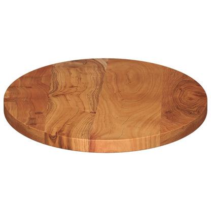 Table Top 110x50x2.5 cm Oval Solid Wood Acacia