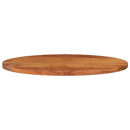Table Top 140x50x2.5 cm Oval Solid Wood Acacia