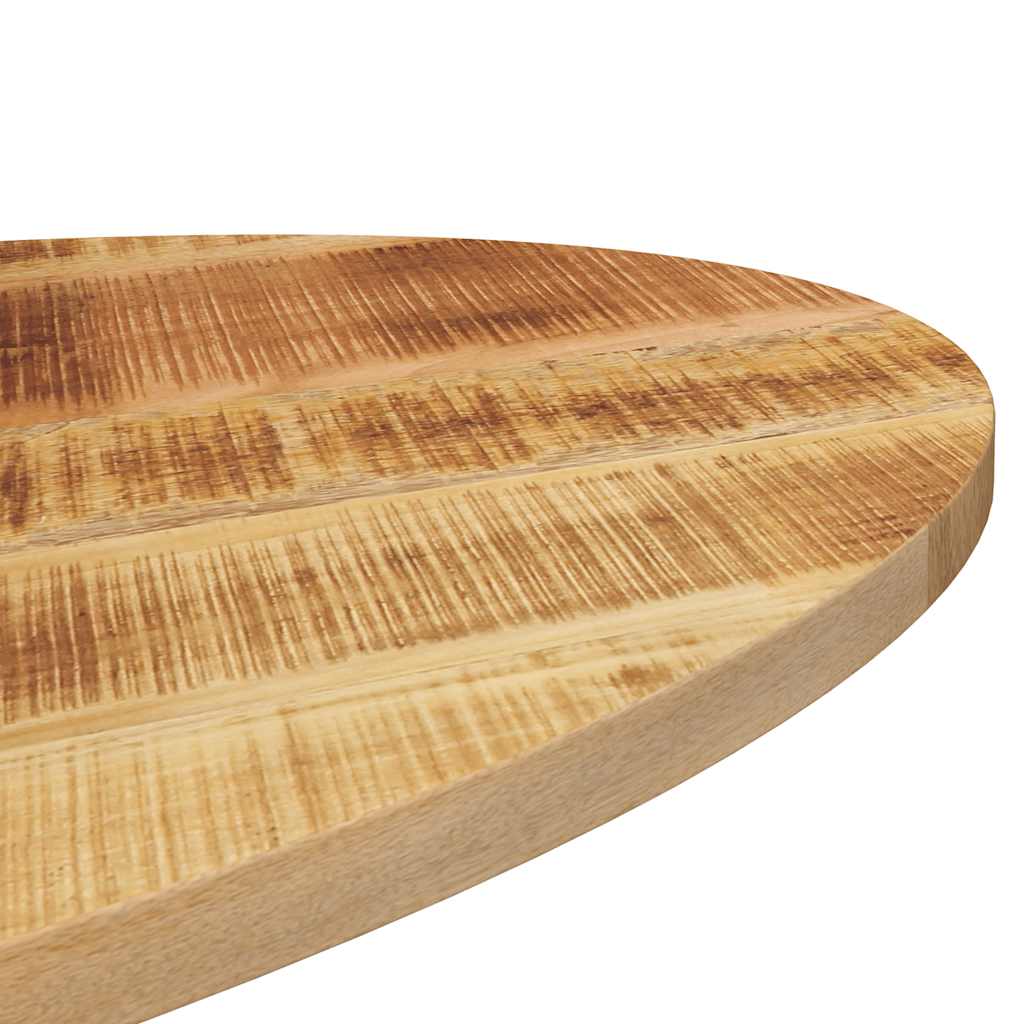 Table Top 110x40x3.8 cm Oval Solid Wood Mango