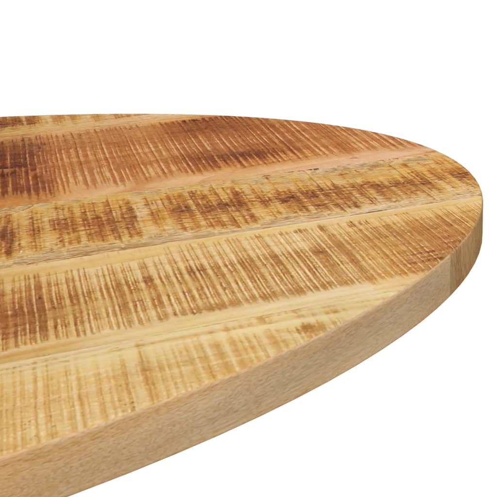 Table Top 140x50x3.8 cm Oval Solid Wood Mango