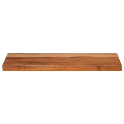 Table Top 40x20x2.5 cm Rectangular Solid Wood Acacia