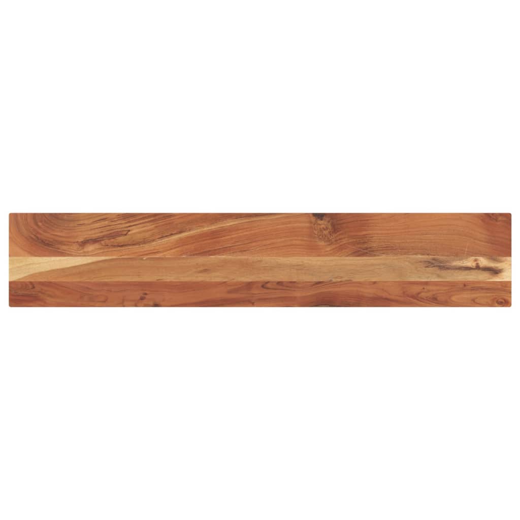 Table Top 160x20x2.5 cm Rectangular Solid Wood Acacia