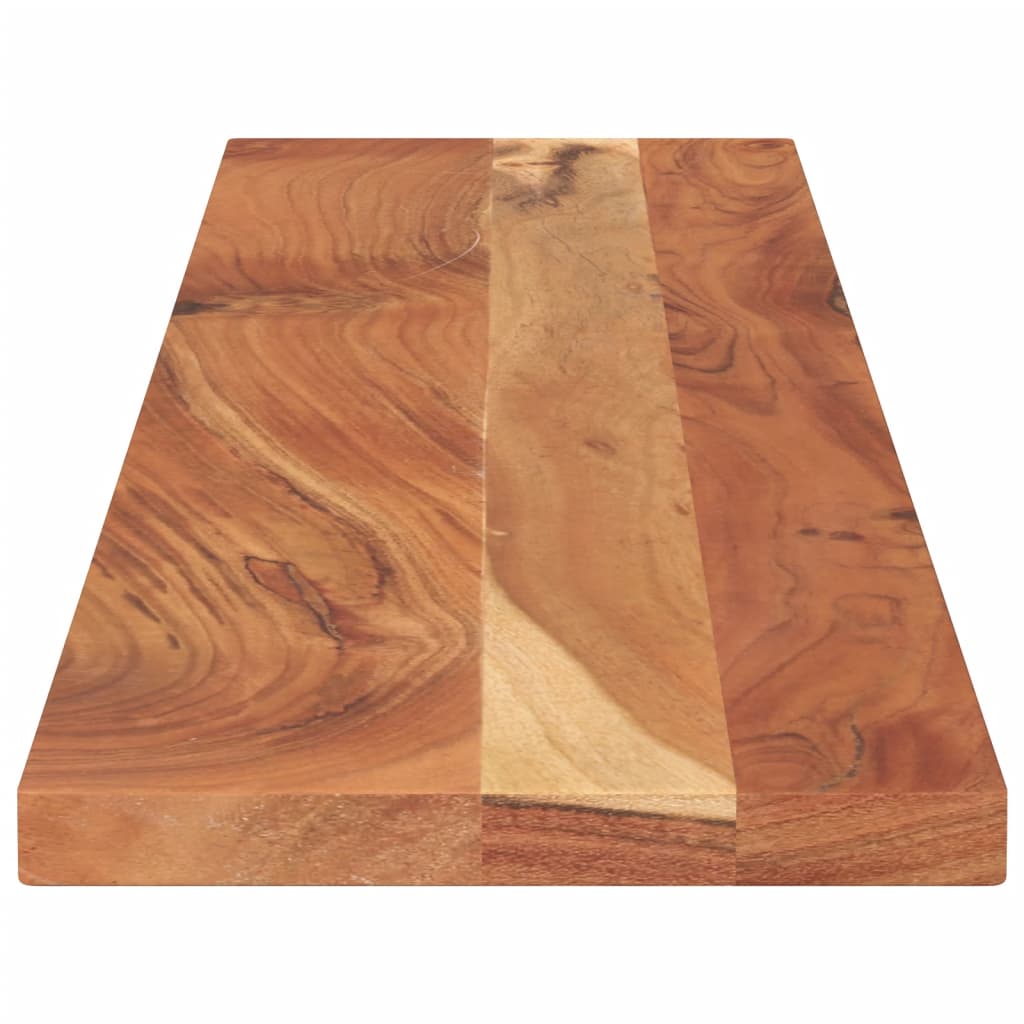 Table Top 160x20x2.5 cm Rectangular Solid Wood Acacia