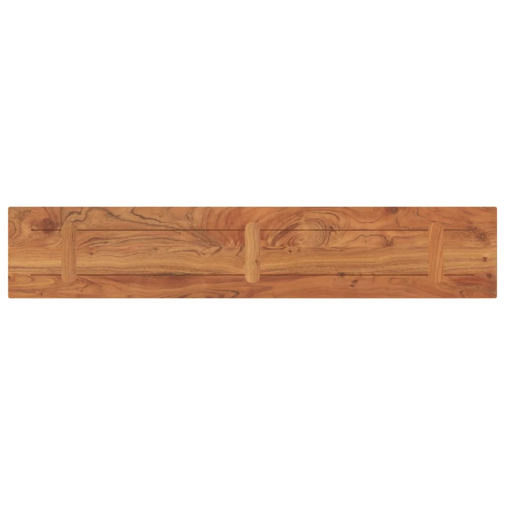 Table Top 160x20x2.5 cm Rectangular Solid Wood Acacia