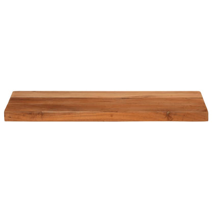 Table Top 60x40x2.5 cm Rectangular Solid Wood Acacia