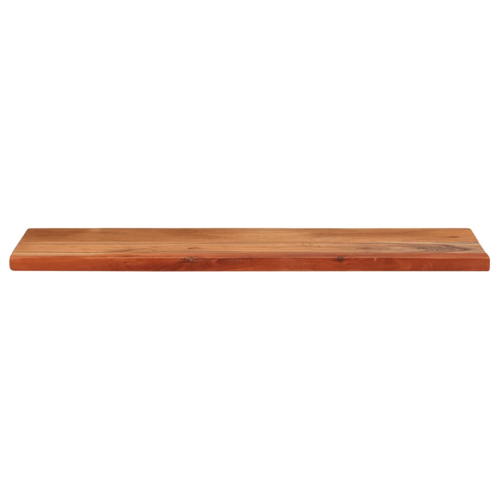 Table Top 80x40x2.5 cm Rectangular Solid Wood Acacia