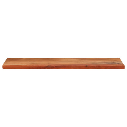 Table Top 80x40x2.5 cm Rectangular Solid Wood Acacia