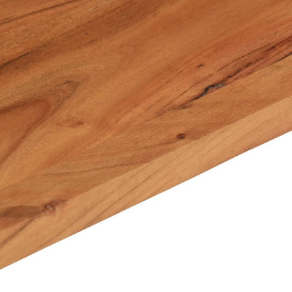 Table Top 80x40x2.5 cm Rectangular Solid Wood Acacia