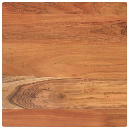 Table Top 50x50x2.5 cm Square Solid Wood Acacia