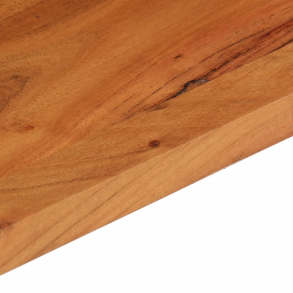 Table Top 70x50x2.5 cm Rectangular Solid Wood Acacia