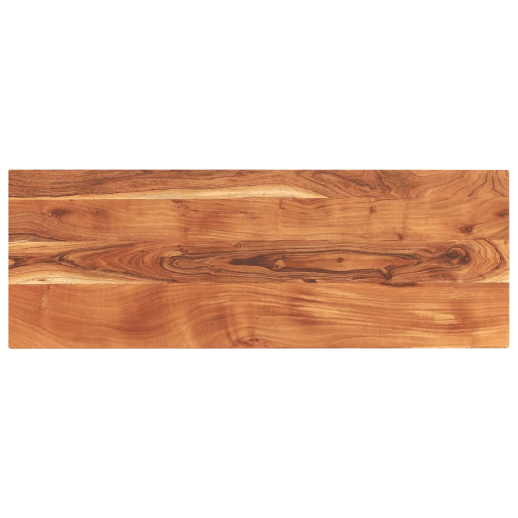 Table Top 160x50x2.5 cm Rectangular Solid Wood Acacia