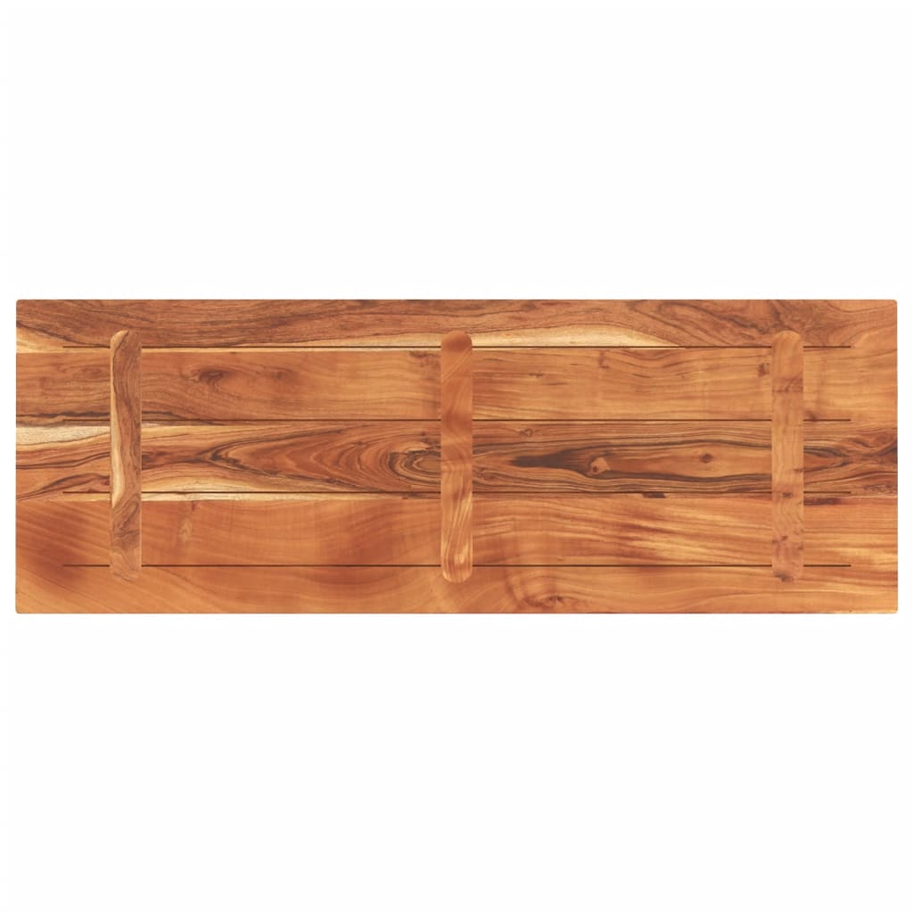 Table Top 160x50x2.5 cm Rectangular Solid Wood Acacia