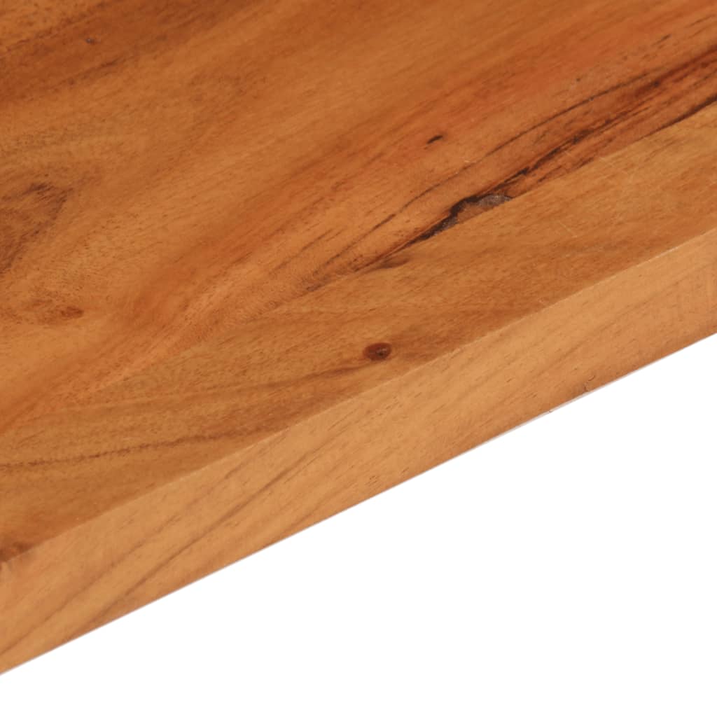 Table Top 90x60x2.5 cm Rectangular Solid Wood Acacia