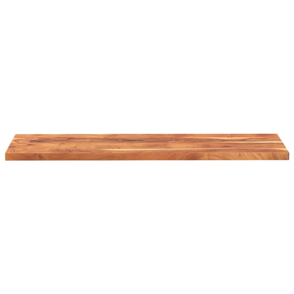 Table Top 140x60x2.5 cm Rectangular Solid Wood Acacia