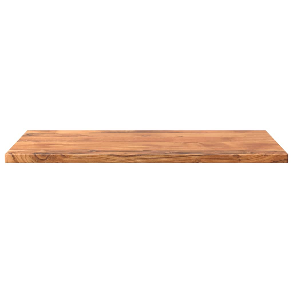 Table Top 90x70x2.5 cm Rectangular Solid Wood Acacia