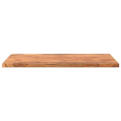 Table Top 90x70x2.5 cm Rectangular Solid Wood Acacia