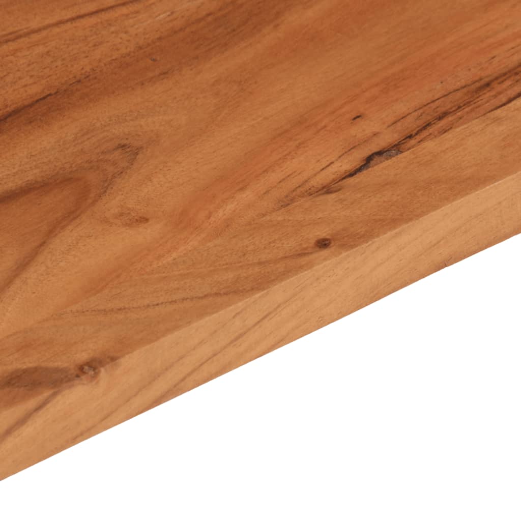 Table Top 90x20x3.8 cm Rectangular Solid Wood Acacia