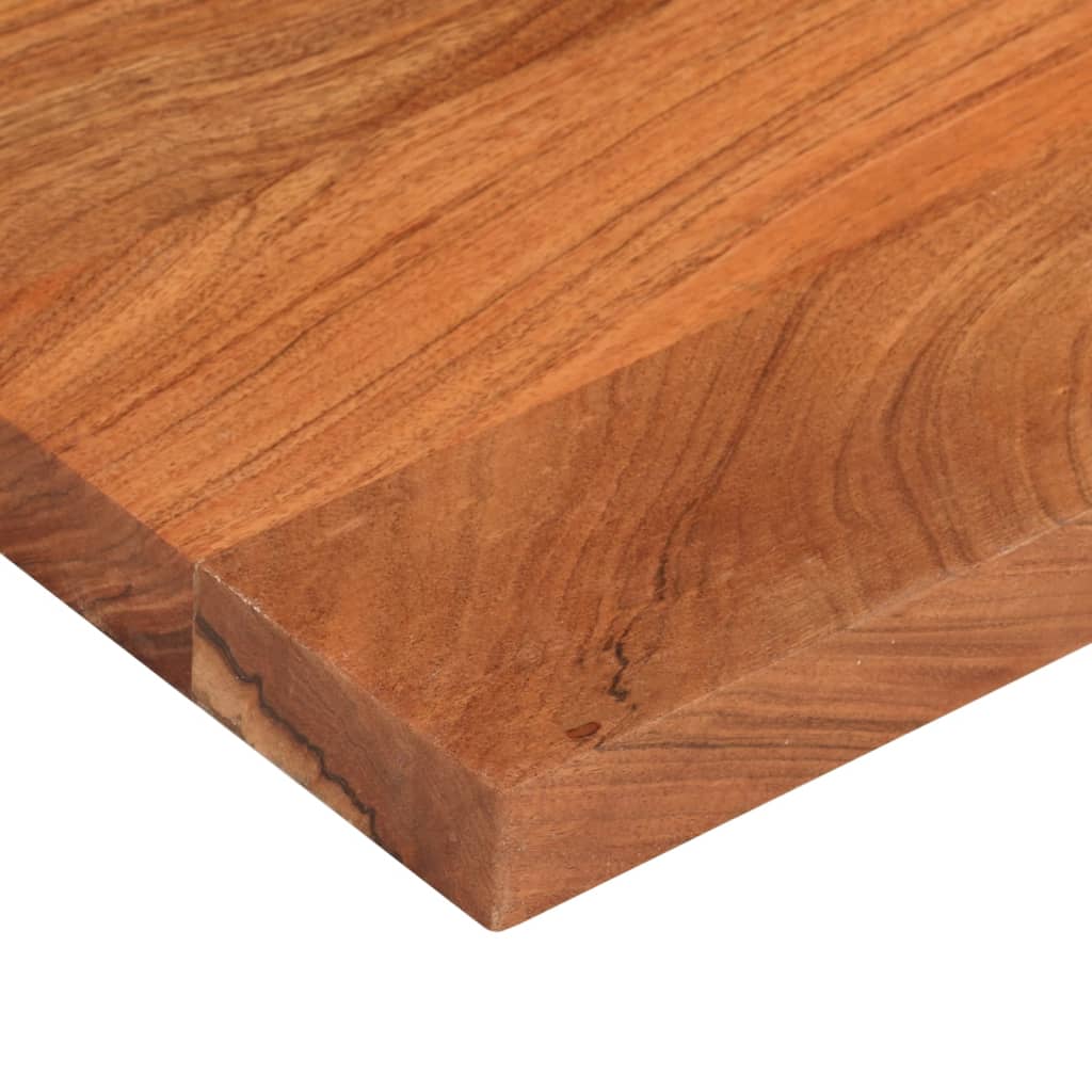 Table Top 100x20x3.8 cm Rectangular Solid Wood Acacia