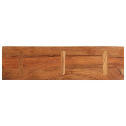 Table Top 110x20x3.8 cm Rectangular Solid Wood Acacia