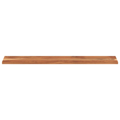 Table Top 140x20x3.8 cm Rectangular Solid Wood Acacia