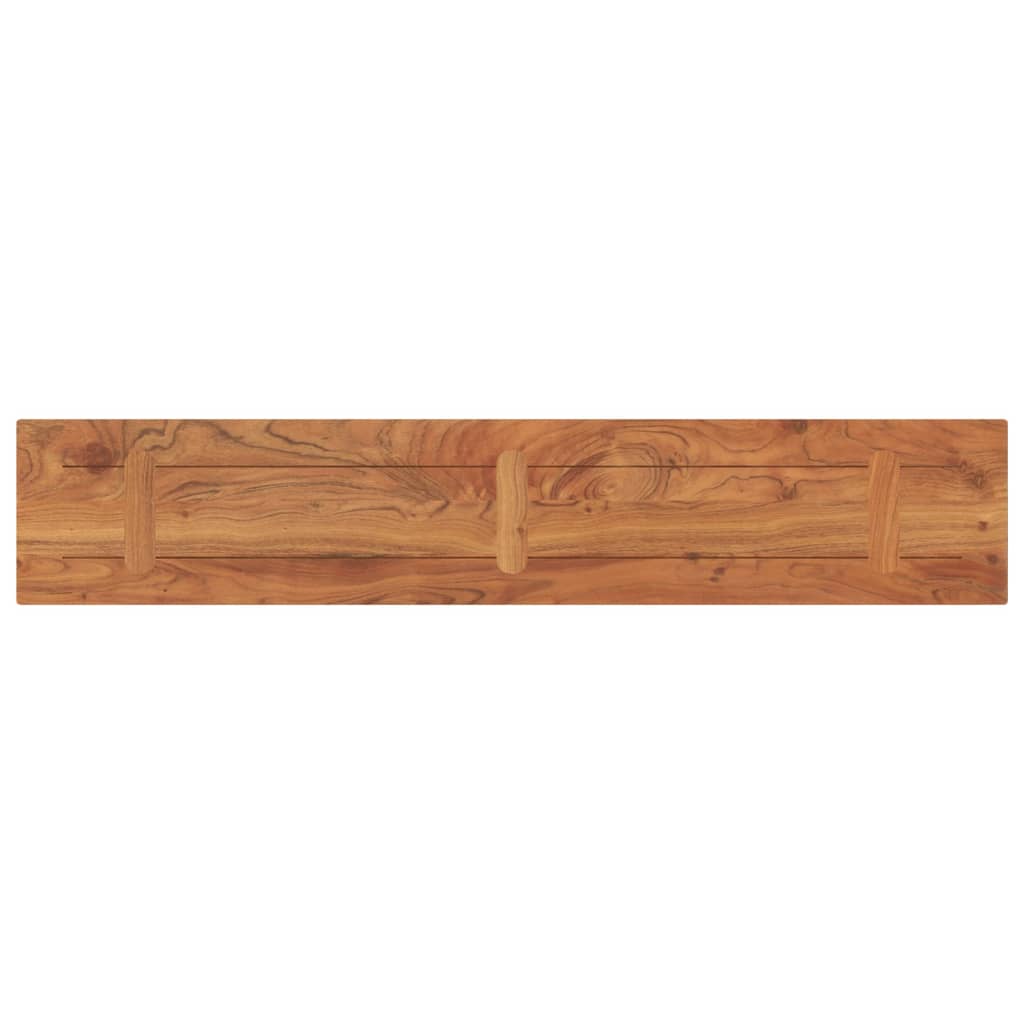 Table Top 180x30x3.8 cm Rectangular Solid Wood Acacia