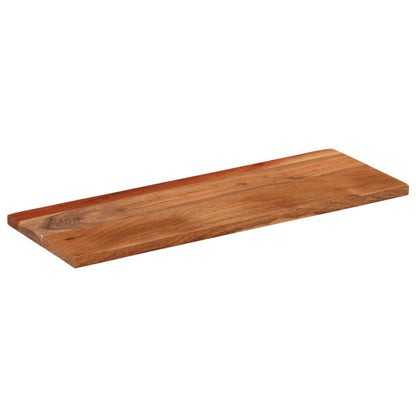 Table Top 70x40x3.8 cm Rectangular Solid Wood Acacia