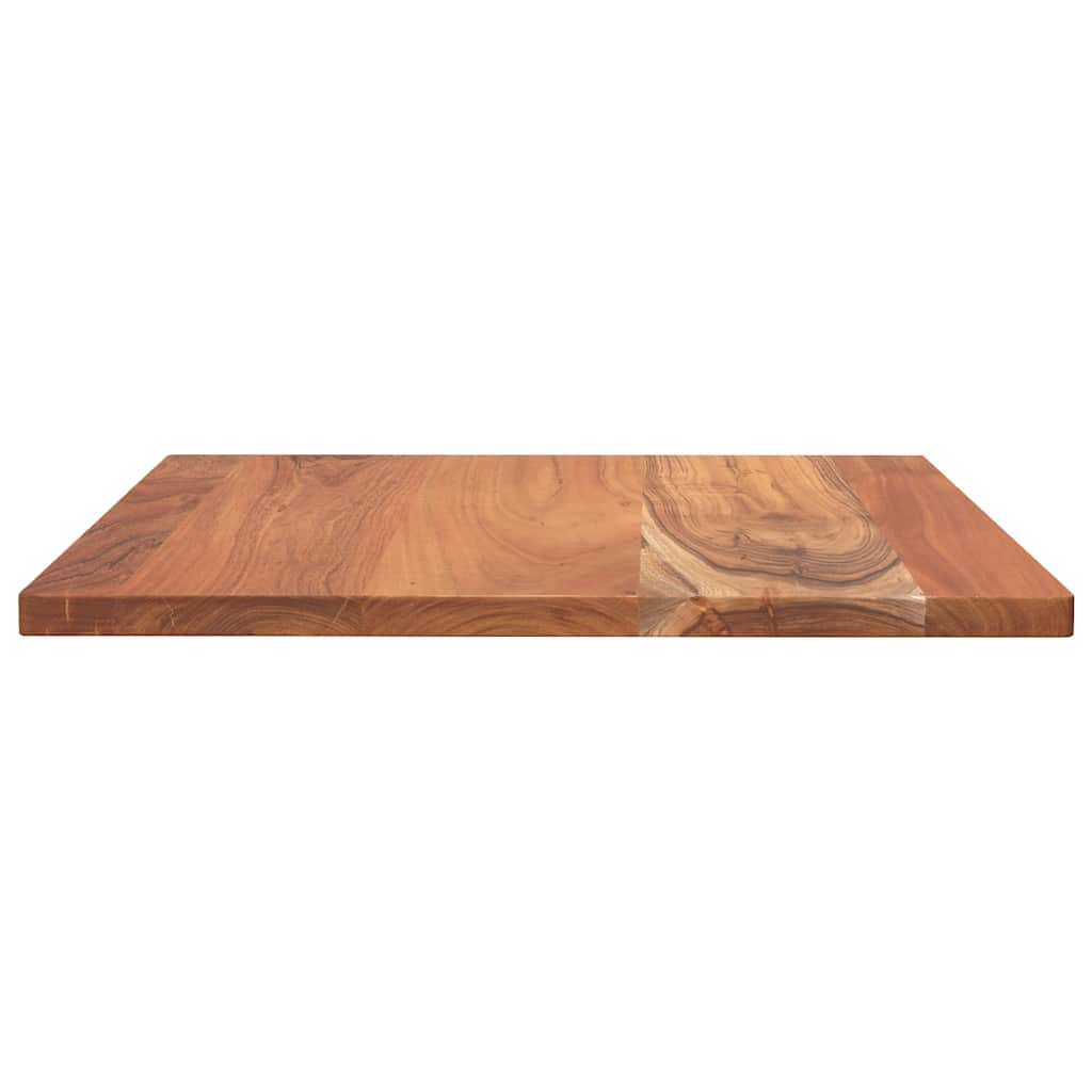Table Top 50x50x3.8 cm Square Solid Wood Acacia