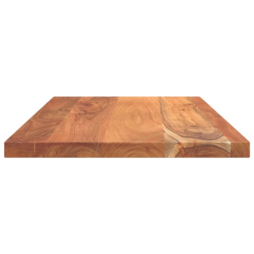 Table Top 100x50x3.8 cm Rectangular Solid Wood Acacia