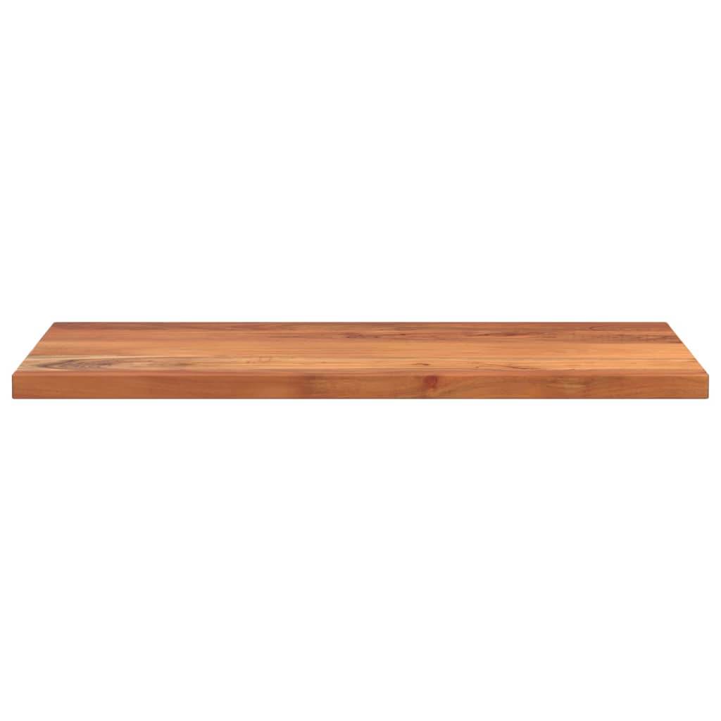 Table Top 110x50x3.8 cm Rectangular Solid Wood Acacia