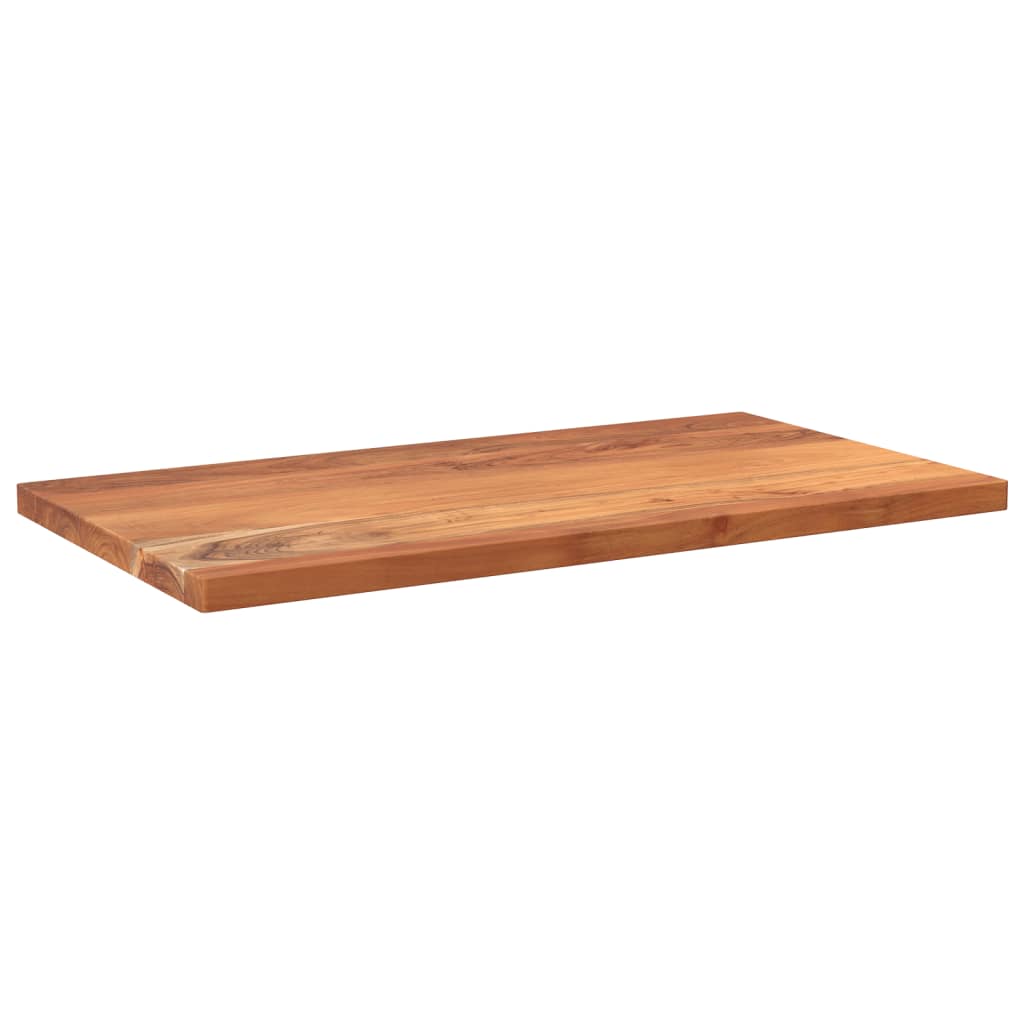 Table Top 120x50x3.8 cm Rectangular Solid Wood Acacia