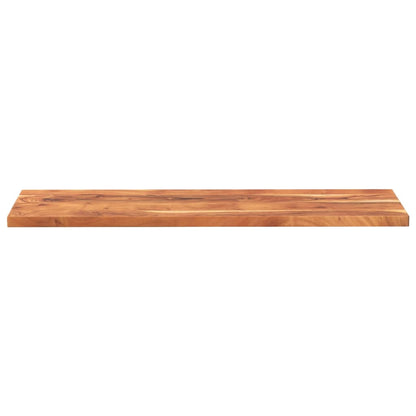 Table Top 140x50x3.8 cm Rectangular Solid Wood Acacia