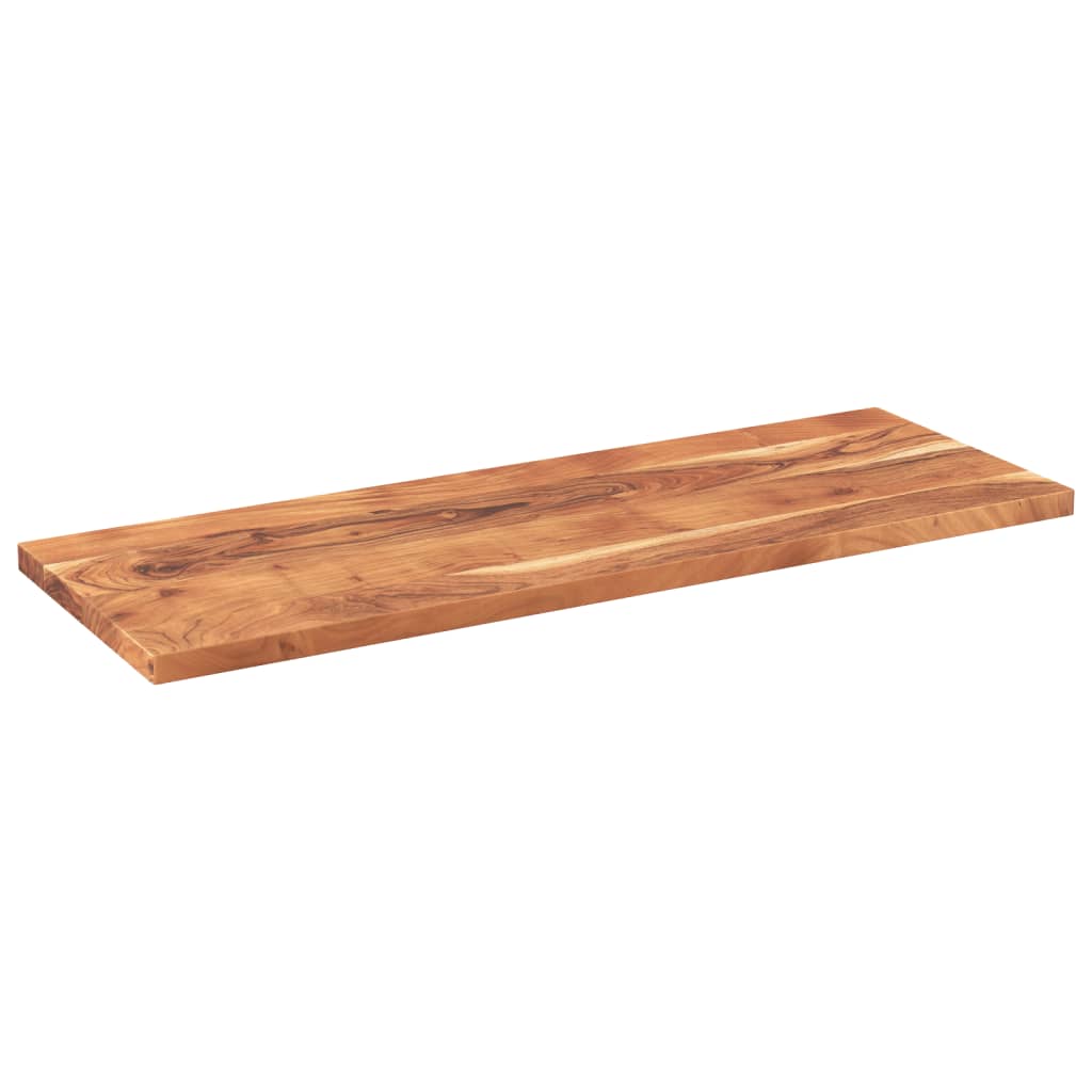 Table Top 160x50x3.8 cm Rectangular Solid Wood Acacia